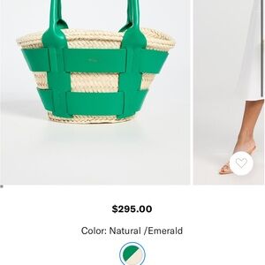 NWOT DeMellier Mini Santorini Tote